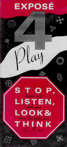 Stop, Listen, Look & Think | Rectangle Triangle  