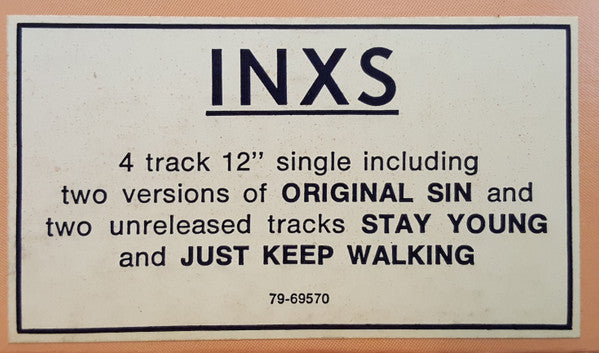 Original Sin (Dream On) INXS