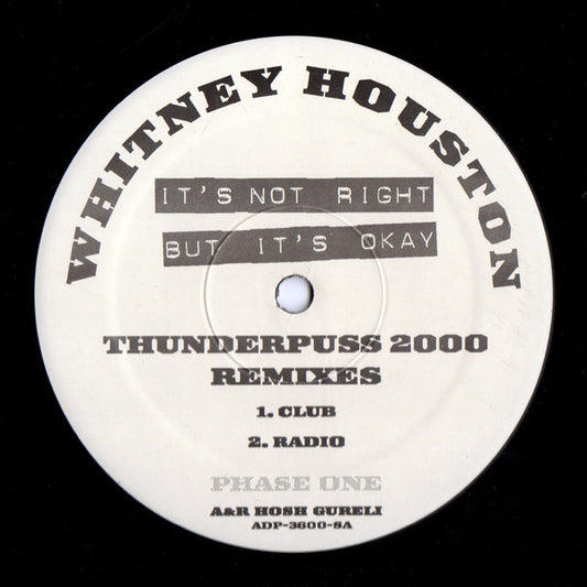 It's Not Right But It's Okay (Phase One) (Thunderpuss 2000 Remixes) | Rectangle Triangle  