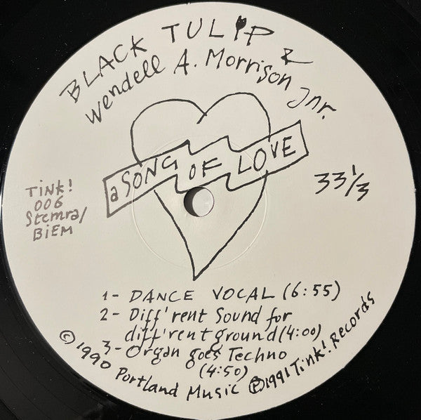 A Song Of Love 3 Black Tulip,Wendell Morrison