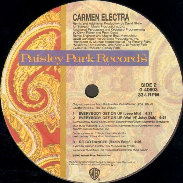 Everybody Get On Up Carmen Electra