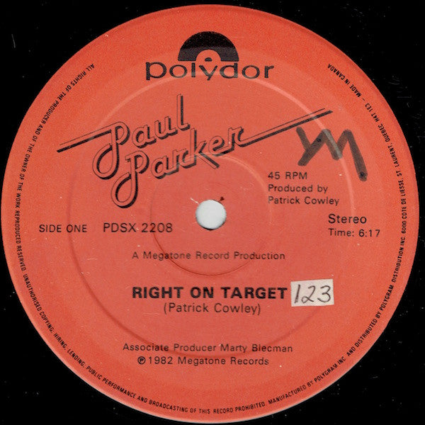Right On Target Paul Parker
