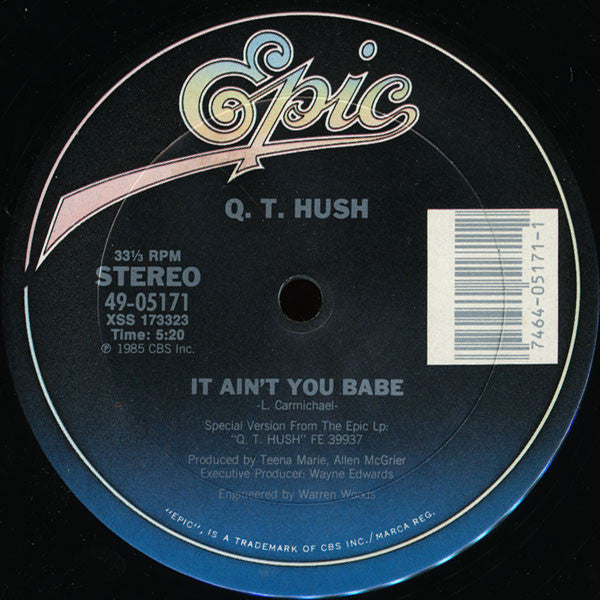It Ain't You Babe Q.T. Hush