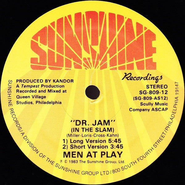 Dr. Jam (In The Slam) Men At Play