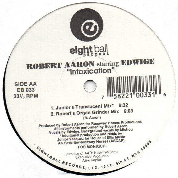 Intoxication Robert Aaron,Edwige Braun-Belmore
