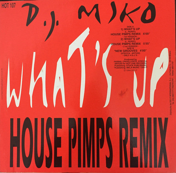 What's Up (House Pimps Remix) DJ Miko