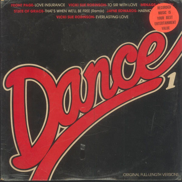 Dance 1 Various