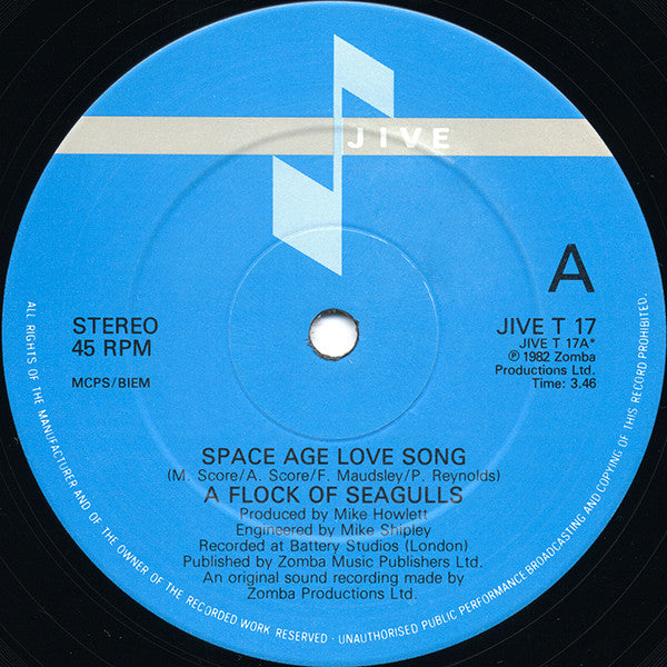 Space Age Love Song A Flock Of Seagulls