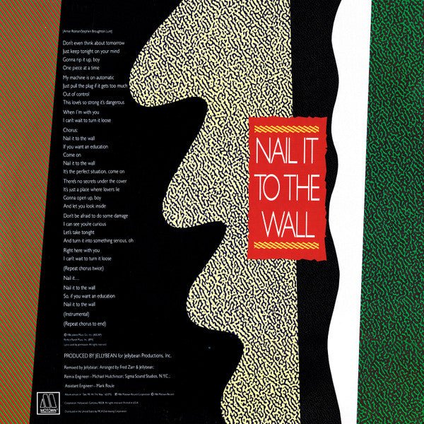 Nail It To The Wall (Special 12" Version) Stacy Lattisaw