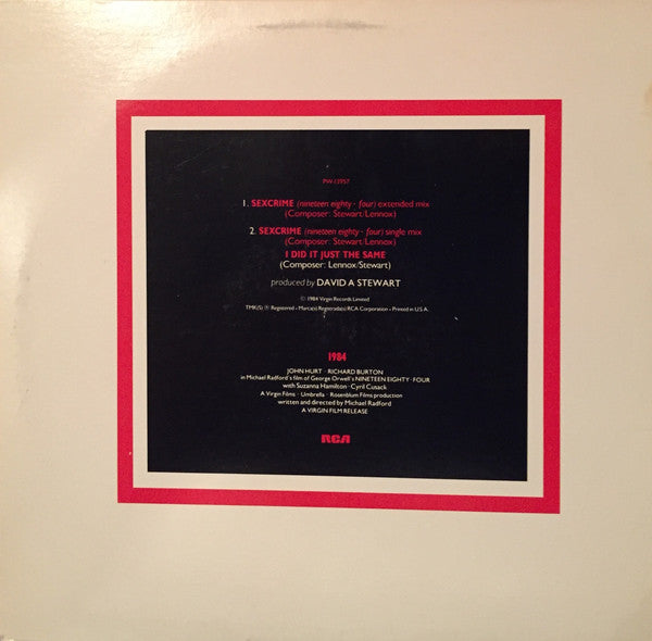 Sexcrime (Nineteen Eighty-Four) | Rectangle Triangle