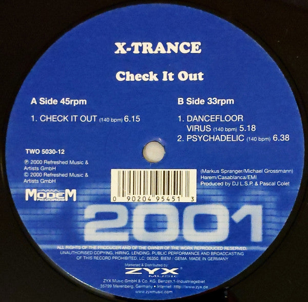 Check It Out X-Trance