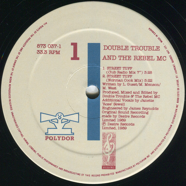 Street Tuff Double Trouble,Rebel MC