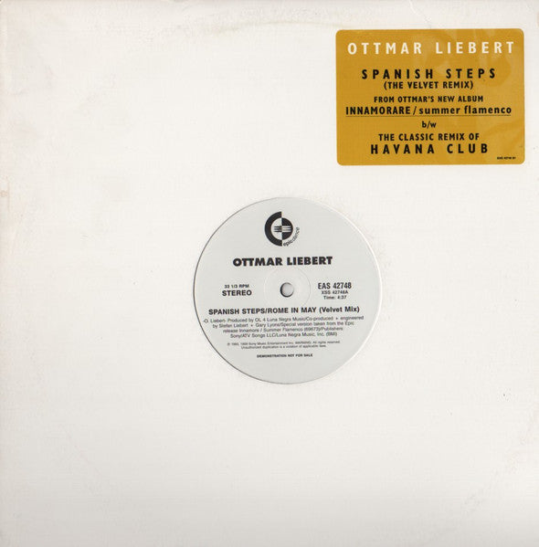 Spanish Steps (Le remix de Velvet) / Havana Club (Le remix classique) Ottmar Liebert