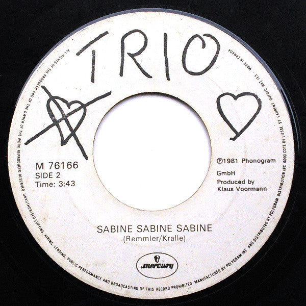 Da Da Da (Je ne t'aime pas, tu ne m'aimes pas Aha Aha Aha) Trio