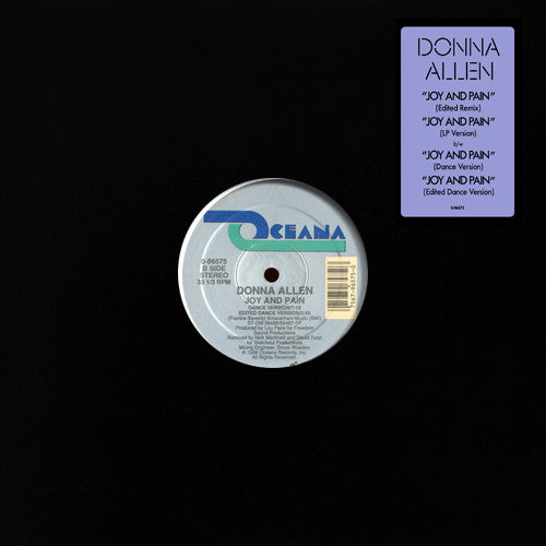 Joie et douleur Donna Allen