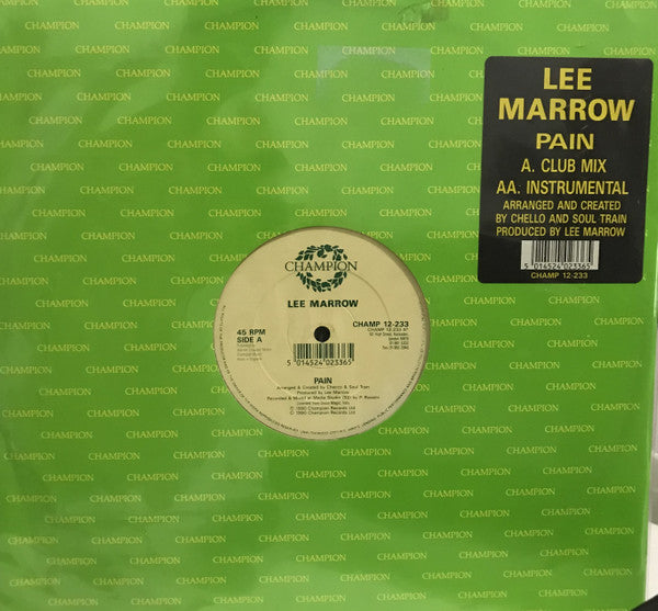 Douleur Lee Marrow