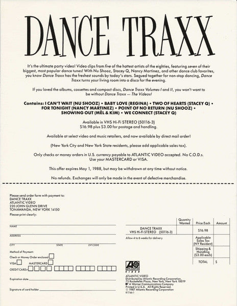 Dance Traxx - Volume Two | Rectangle Triangle