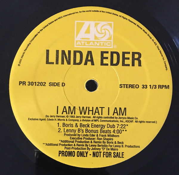 I Am What I Am Linda Eder
