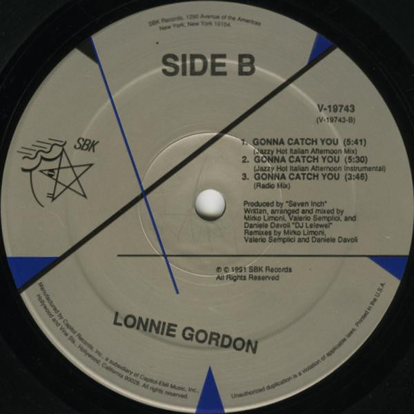 Gonna Catch You (Nouveaux remixes) Lonnie Gordon