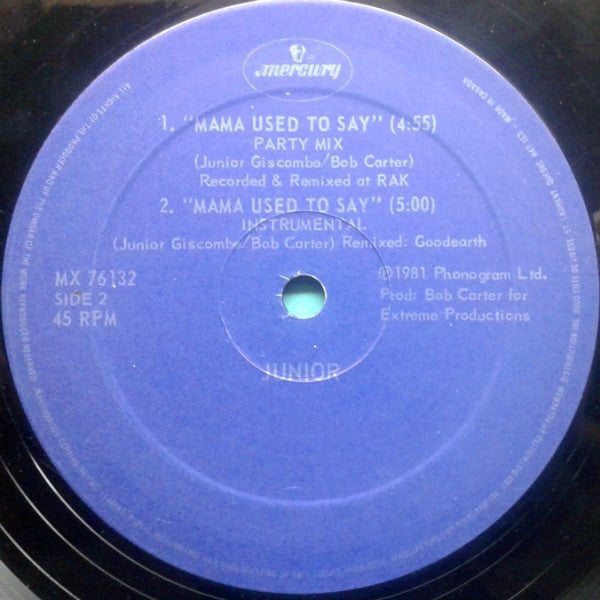 Mama Used To Say Junior (2)