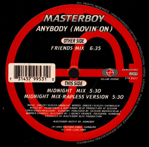 Anybody (Movin' On) | Rectangle Triangle