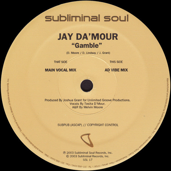 Gamble Jay Da'mour