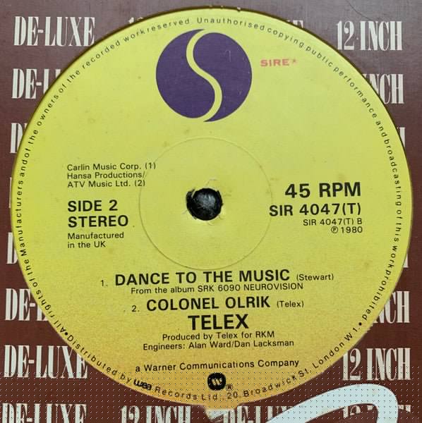 Ondes de l'âme Télex