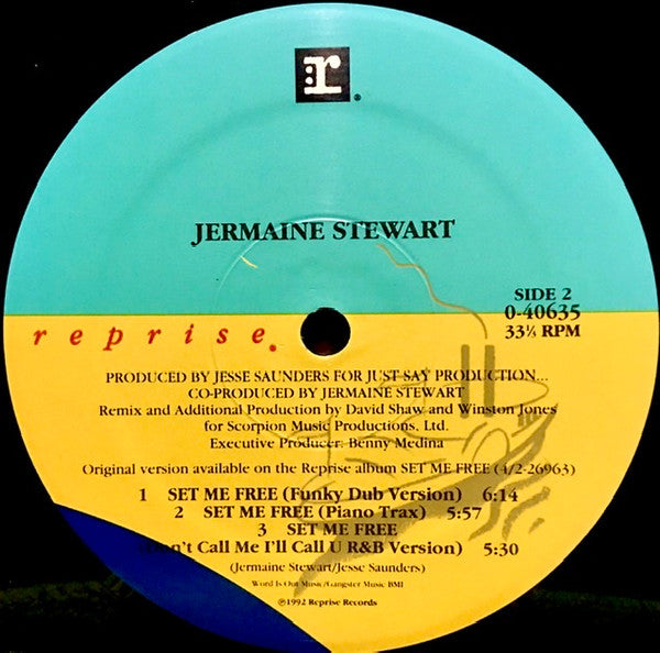 Set Me Free Jermaine Stewart