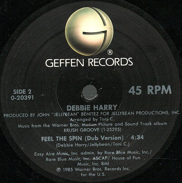 Feel The Spin Deborah Harry