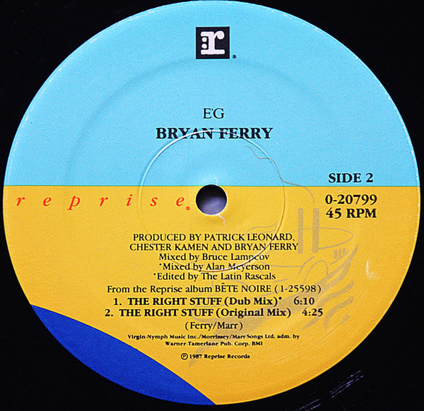 L'Étoffe des héros 2 Bryan Ferry