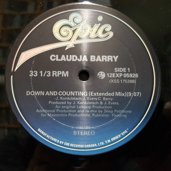 Down And Counting 2 Claudja Barry