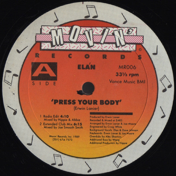 Press Your Body Ela'n