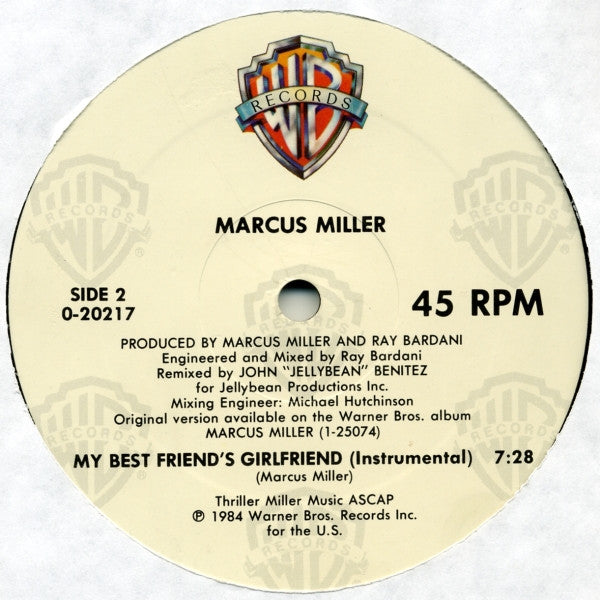 My Best Friend's Girlfriend Marcus Miller