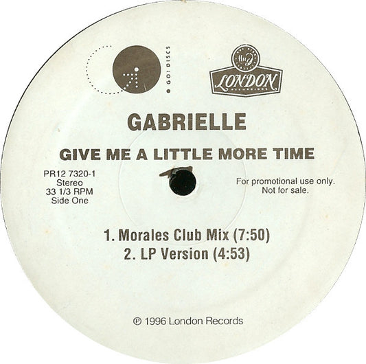 Give Me A Little More Time (David Morales Mixes) | Rectangle Triangle  