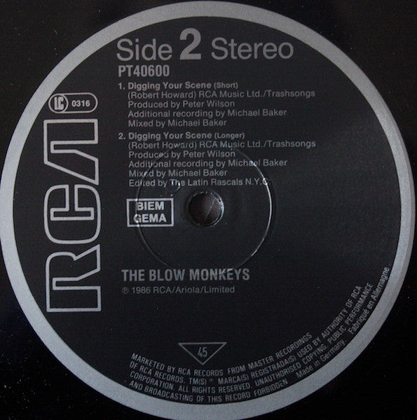 Digging Your Scene The Blow Monkeys