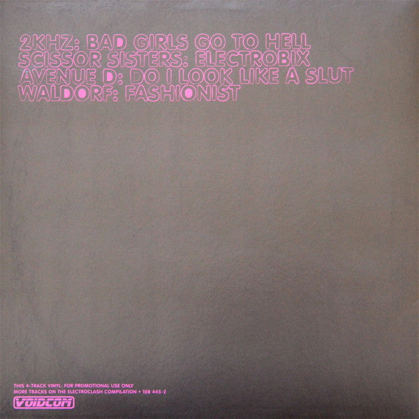 Electroclash 4-Track Vinyl | Rectangle Triangle