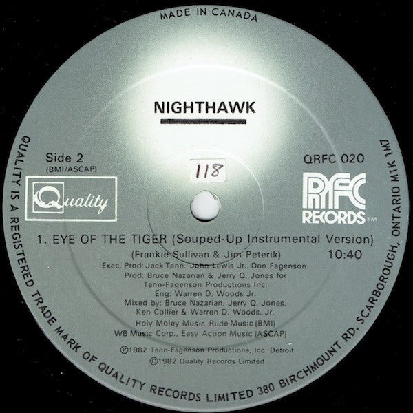 Eye Of The Tiger Nighthawk