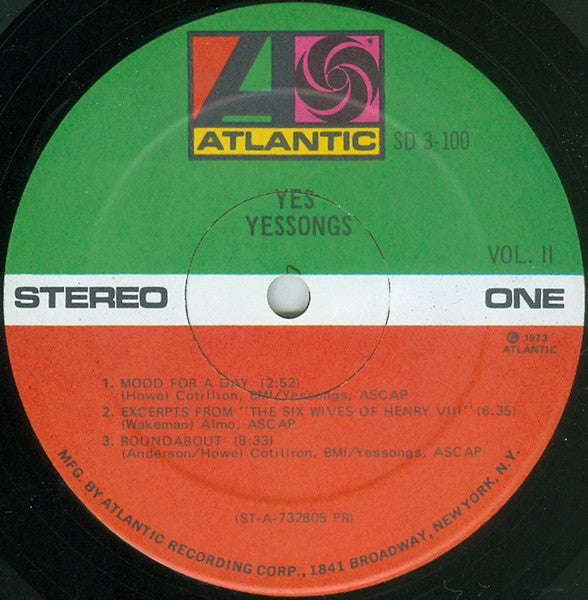 Yessongs Yes