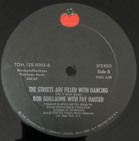 Moi qui n'ai rien / Les rues sont remplies de danse Robert Guillaume