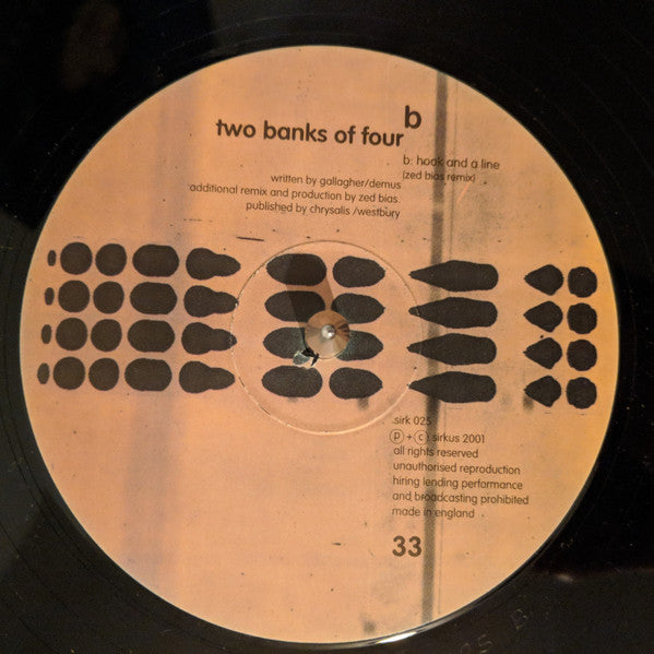 Hook and A Line Two Banks Of Four