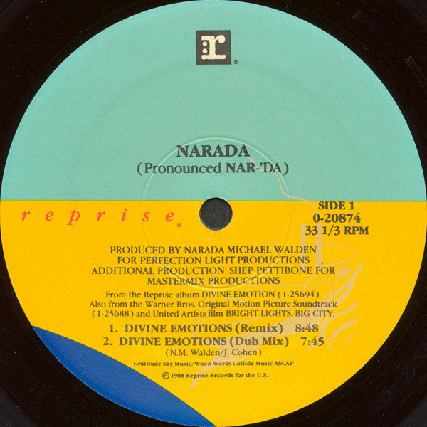 Divine Emotions Narada Michael Walden