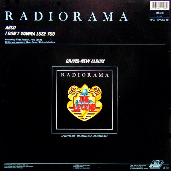ABCD / Je ne veux pas te perdre Radiorama