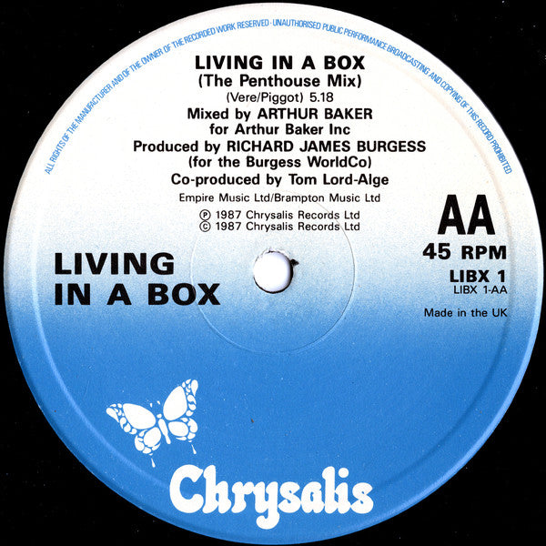 Living In A Box Living In A Box