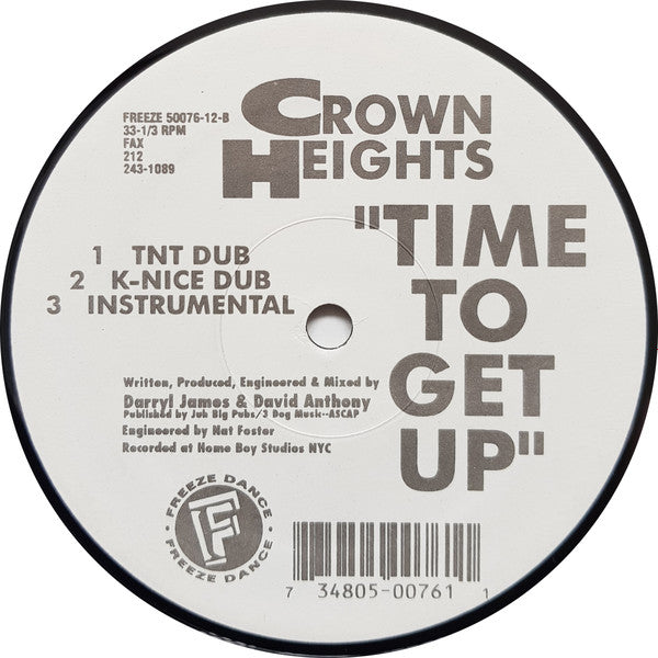 Time To Get Up 2 Crown Heights