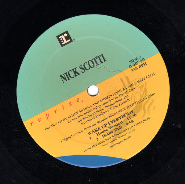 Wake Up Everybody Nick Scotti