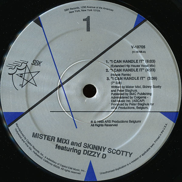I Can Handle It Mister Mixi,Skinny Scotty,Dizzy D