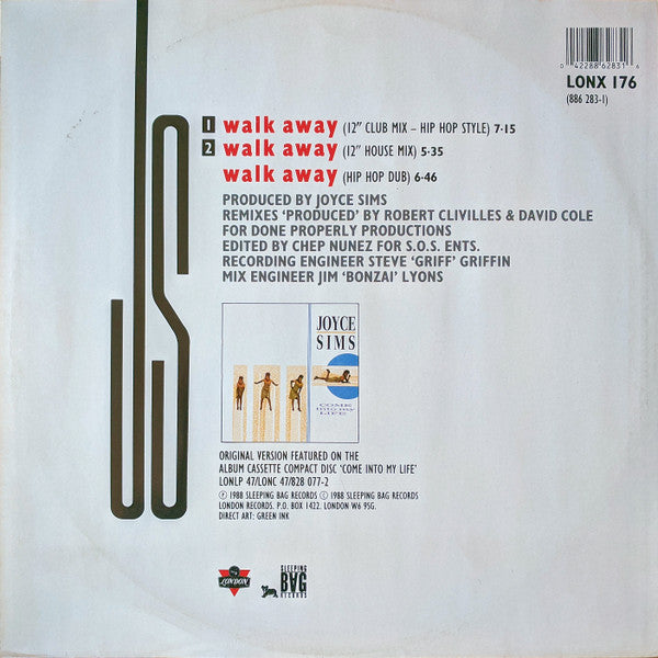 Walk Away Remix Joyce Sims