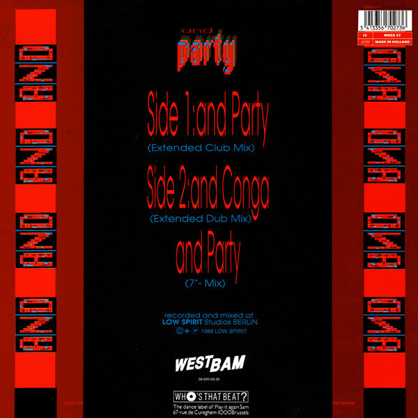And Party WestBam