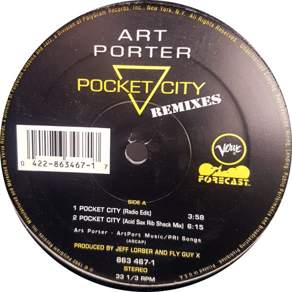 Pocket City (Remixes) Porteur d'art