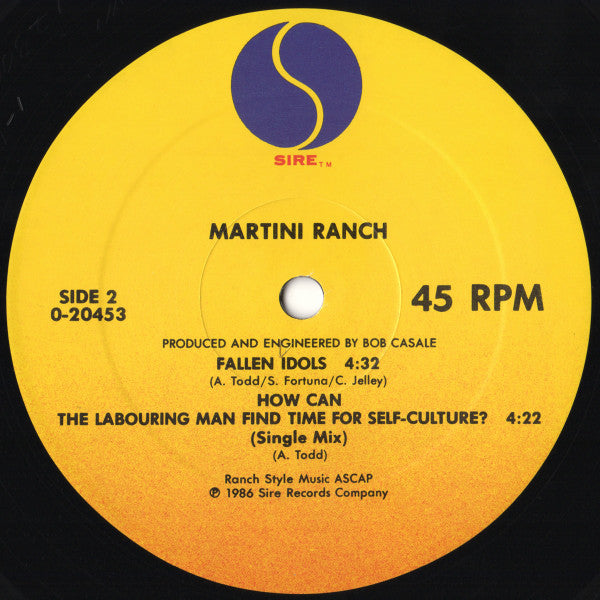 Comment l’homme qui travaille peut-il trouver du temps pour se cultiver ? Martini Ranch